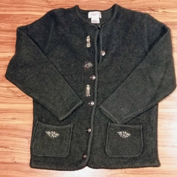 Vintage ladies M Leisure Sport sweater fab detail - Picture 4 of 5